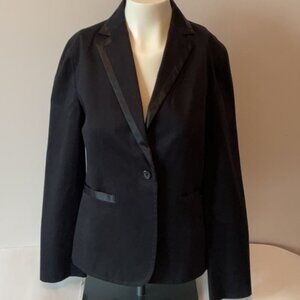Satin Trim Blazer